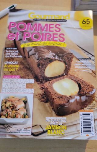 Magazine Gourmand Numéro 260-264-289-290-291-309-325-339-340-341-345-346-347-348-349-350-352-353-354-355-356-378-404-405-406-407-408-416-420-423-425-426-430-431-432-433-434