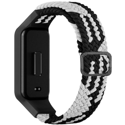 Bracelet Actif Xiaomi Band 8 - Nylon Respirant Noir + Blanc