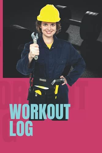 Workout Log: 365pages 6*9inch Exercise Notebook And Fitness Journal For Personal Training, Weight Lifting And Cardio, Gym Planner For Men And Women, Old School Style Cover
