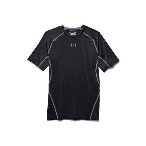Under Armour Armour Heatgear Ss Compression Tee - Black/Steel - Xxl / Black