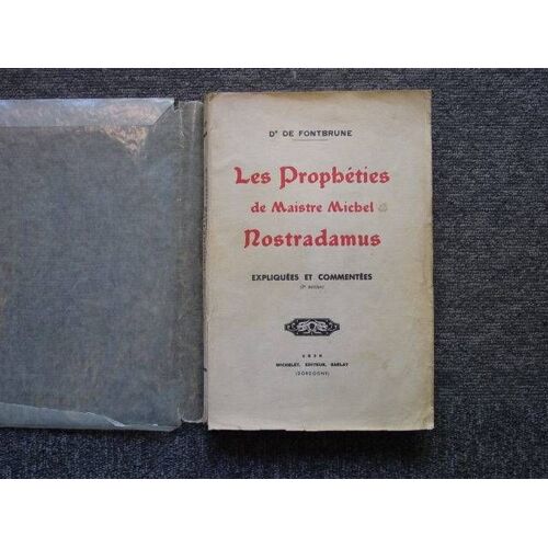Les Prophéties De Maistre Michel Nostrad