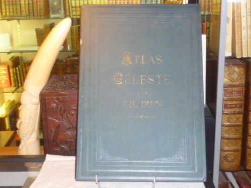 Atlas Céleste Contenant Plus De 100000 Étoiles Et Nébuleuses Dont La Position Est Réduite Au 1er Janvier 1860 D'après Les Calculs Les Plus Exactes Des Astronomes Français Et Étrangers. Avec Une Introduction Par M. Babinet