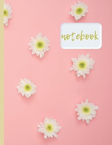 Notebook: Daisy Journal, Lined Notebook, Book Journal For Book Lovers