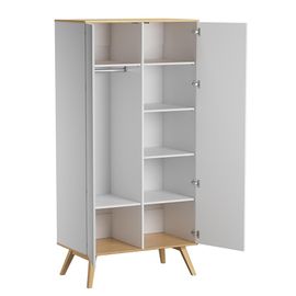 Armoire 2 Portes Vox Nature - Blanc