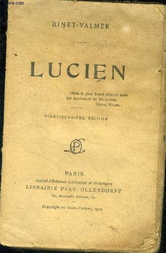 Lucien - 22eme Edition