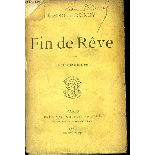 Fin De Reve - 19eme Edition