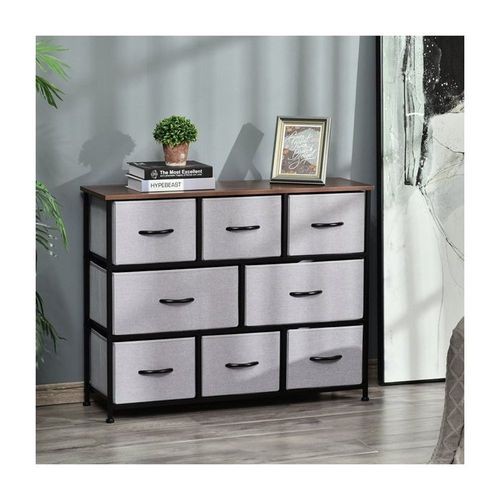 Commode Multi-Rangements Lilou Grise