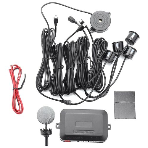 Capteur De Stationnement Parktronic 4 Capteurs 22 Mm Avec Buzzer Reverse Backup Radar Buzzer System