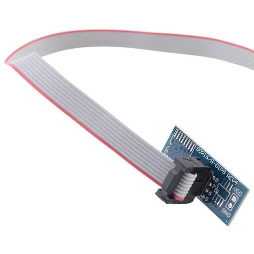 Soic8 Sop8 Puce Flash Ic Clips De Test Adaptateur De Prise Programmeur Bios/24/25/93