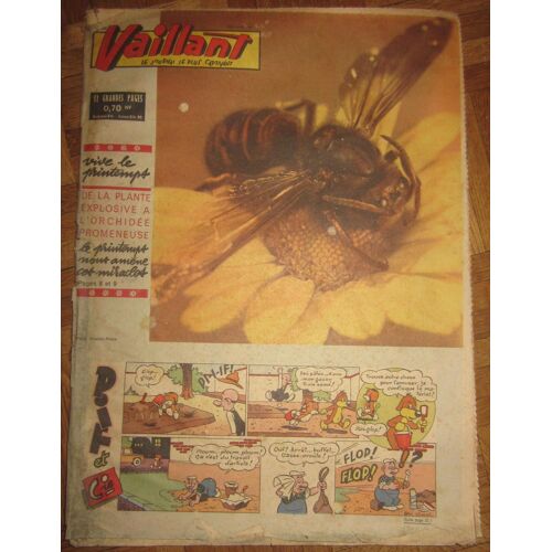 Vaillant Le Journal Le Plus Captivant N°880 Du 25/03/1962