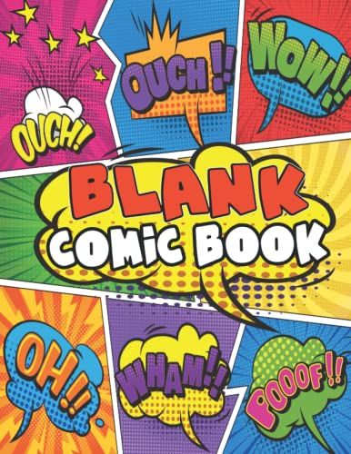 Blank Comic Book: For Kids 4-8