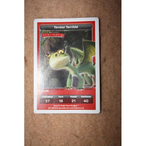 Carte Dreamworks Carrefour N°135