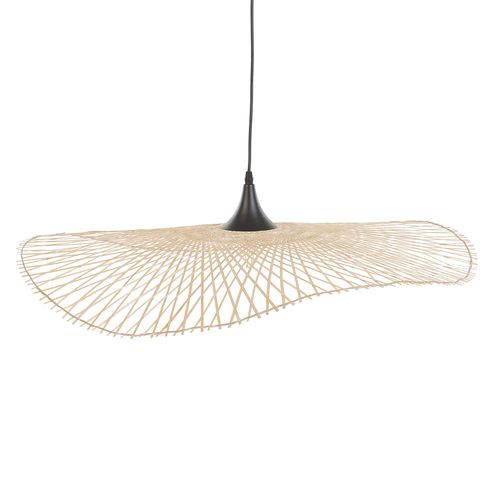 Lampe Suspension Floyd Bambou Bois Clair