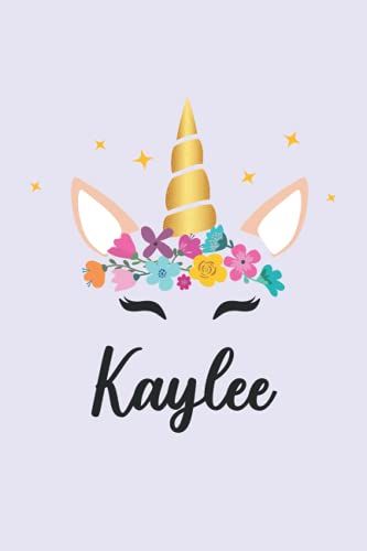 Kaylee: Personalized Name Notebook | Wide Ruled Paper Notebook Journal | For Teens Kids Students Girls| For Home School College | 6x9 Inch 120pages