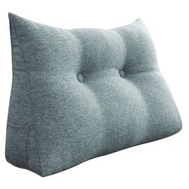 VERCART Coussin de Lecture, Oreiller Traversin Soutien Dorsal, Triangulaire Coussin à Coins, Gros Coussin Canapé, Coussin tête de Lit Dossier, Oreiller de Repos Cale Dos en Lin Gris 200CM | Rakuten VERCART Coussin de Lecture, Oreiller Traversin Soutien Dorsal, Triangulaire Coussin à Coins, Gros Coussin Canapé, Coussin tête de Lit Dossier, Oreiller de Repos Cale Dos en Lin Gris 200CM | Rakuten