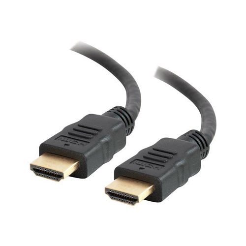 C2G 1.5m High Speed HDMI Cable with Ethernet - 4k - UltraHD - Câble HDMI avec Ethernet - HDMI mâle pour HDMI mâle - 1.5 m - blindé - noir