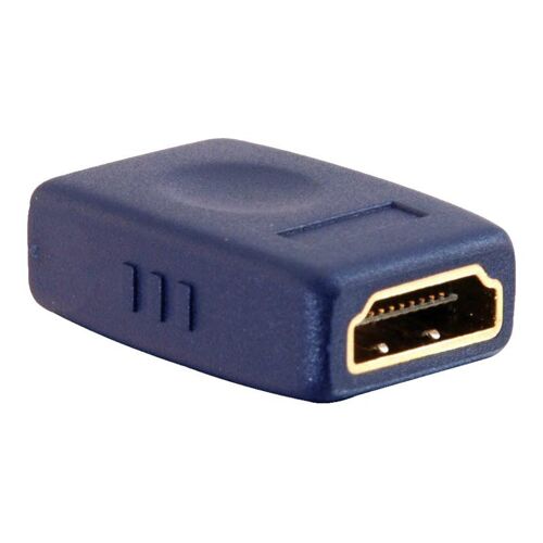 C2G Velocity HDMI Coupler - Coupleur HDMI - HDMI femelle pour HDMI femelle - bleu