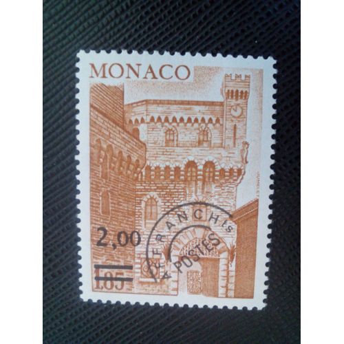 Timbre Monaco Yt Pr 53 Tour De L'horloge 1978 ( 0010305 )