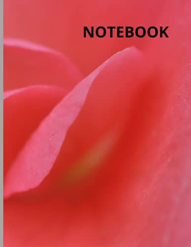 Notebook: Lined Notebook Journal, Rose Petal, Large (8.5 X 11 Inches), 120 Pages, High-Quality Print