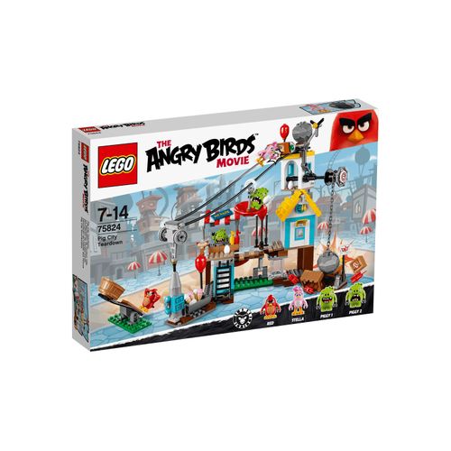 LEGO Angry Birds - La démolition de cochon ville - 75824