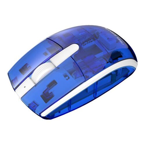 PDP Rock Candy - Souris - optique - 3 boutons - sans fil - 2.4 GHz - récepteur sans fil USB - boom de myrtille