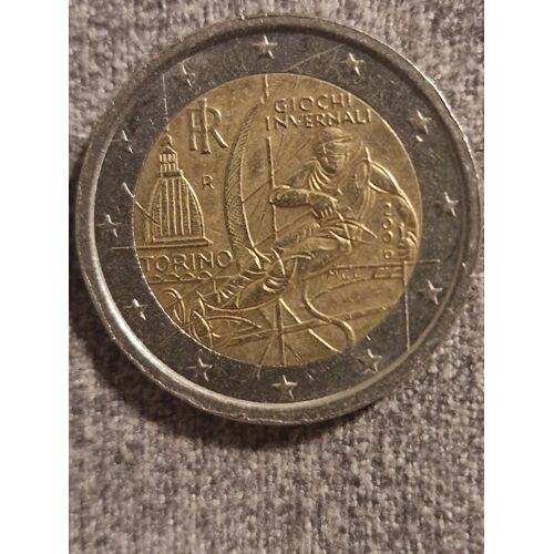 Piece 2 Euros Torino 2006