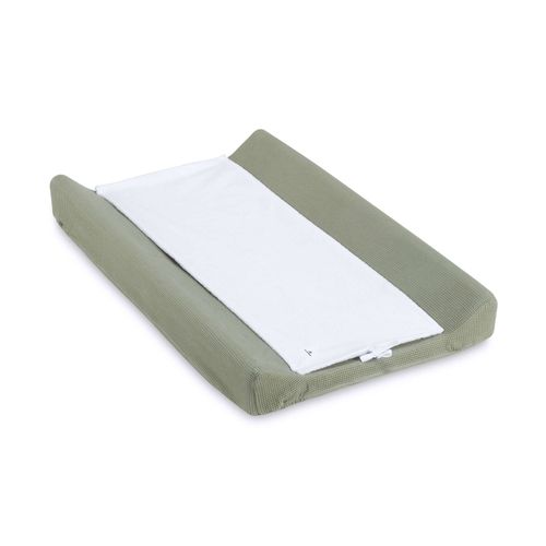 Housse Supplémentaire Matelas À Langer 80x50 Cm Vert-Olive