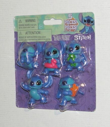 figurine stitch disney lot 6 mini personnages
