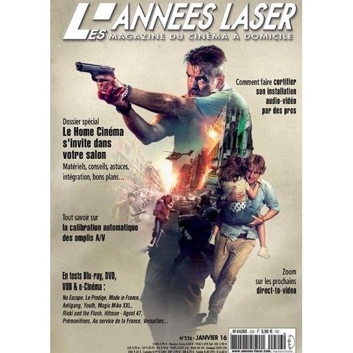 Les Années Laser N° 226 - Janvier 2016 - Le Home Cinéma S'invite Dans Votre Salon / Direct-To-Video
