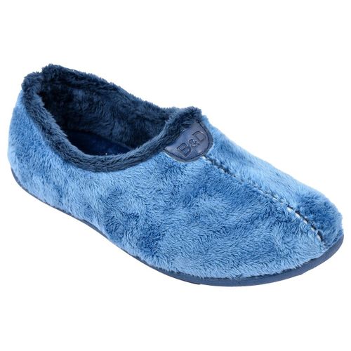 Charentaise Pantoufle Premium Md9981 Bleu