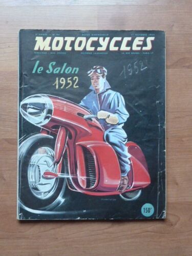 Motocycles 84 Du 1er Octobre 1952 - Le Salon 1952