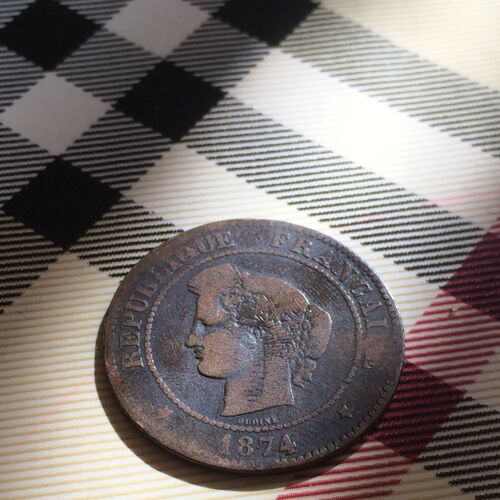 10 Centimes 1874  A [B] Bronze