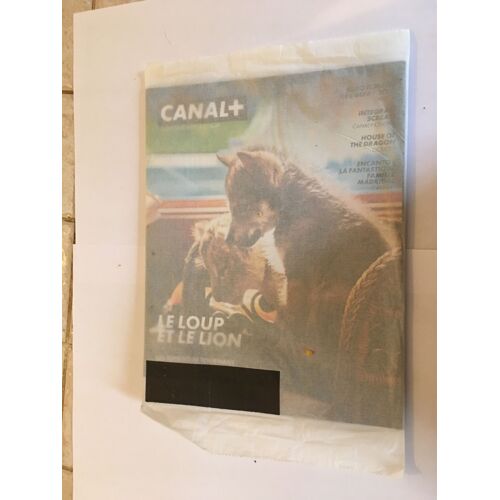 Magazine Canal+ Juillet/Aout 2022 Numéro 69 "Le Loup Et Le Lion"