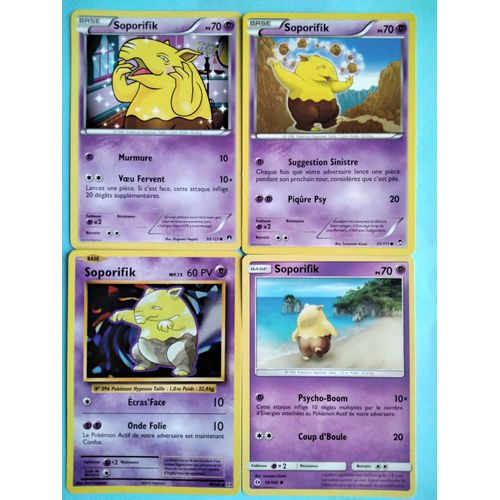Cartes Pokémon N° 096 Soporifik