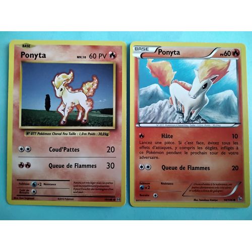 Cartes Pokémon N° 077 Ponyta