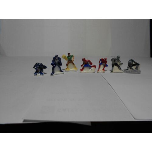 Lot De 7feves Marvel Caracters 2008