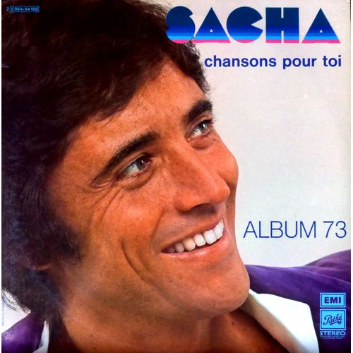 Pathe Emi 2c 064-94166 - Sacha Distel - "Chansons Pour Toi"