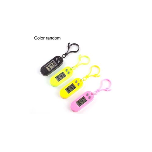 Montre-jouet multifonction, 1 pièce, porte-clés, sac à dos, montre de poche électronique, montre de Test Led, couleur aléatoire