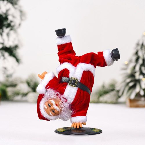 Nouvelles Décorations De Noël Électrique, Danse Inversée, Père Noël, Musique De Rue, Ornements De Noël, Jouets Pour Enfants