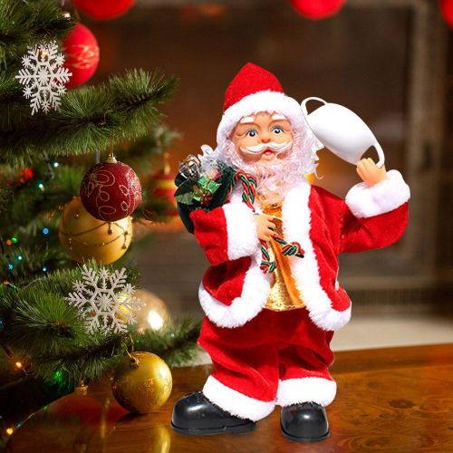 Poupée Musicale Électrique Pour Enfants, Masque Amusant, Décorations De Noël, Nouvel An, Jouets, Cadeaux De Noël, 2022