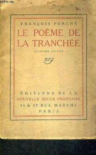 Le Poeme De La Tranchee - 2eme Edition