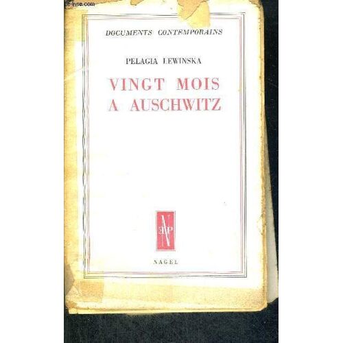 Vingt Mois A Auschwitz
