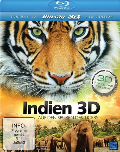 Indien - Auf Den Spuren Des Tigers (Blu-Ray 2d+3d)