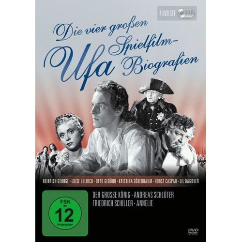 Die Vier Großen Ufa Spielfilm-Biografien (4 Discs)