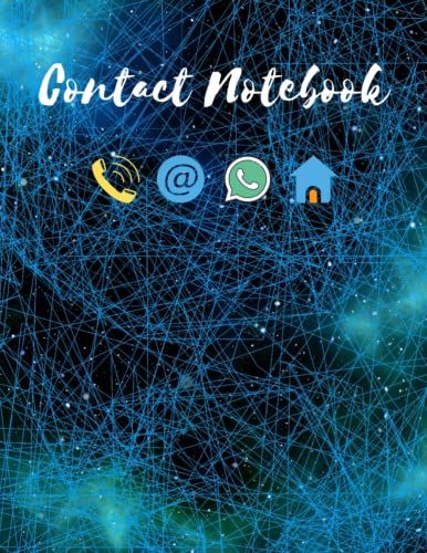 Contact Notebook: A Address Book For You To Keep Records Of People & Their Addresses, Phone Numbers, Emails & Others | 8.5 X 1in 120 Pages 944 ... Business Persons, Offices & Services
