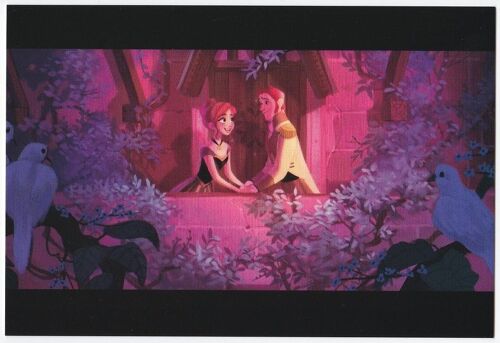 Carte Postale Disney - La Reine Des Neiges - Étude Préliminaire D'anna Et Hans