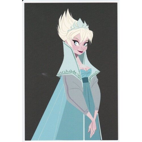 Carte Postale Disney - La Reine Des Neiges - Étude Préliminaire D'elsa