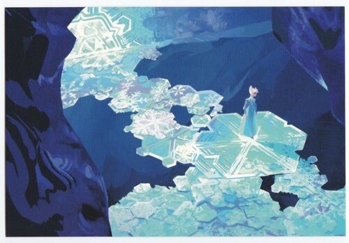 Carte Postale Disney - La Reine Des Neiges - Étude Préliminaire Du Palais Des Glaces