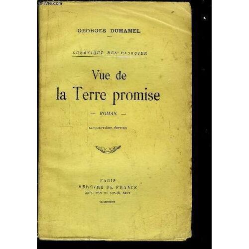 Chronique Des Pasquier - Vue De La Terre Promise
