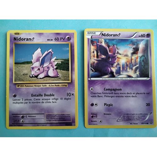 Cartes Pokémon N° 032 Nidorano